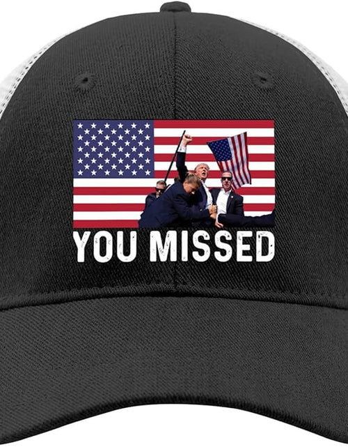 Load image into Gallery viewer, Tru-Mp Hat You Missed Hat Funny Trucker Hats Women Funny Dad Hats Funny Gifts
