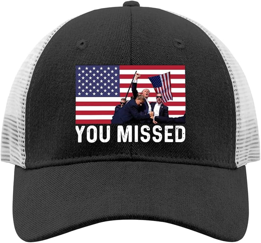 Tru-Mp Hat You Missed Hat Funny Trucker Hats Women Funny Dad Hats Funny Gifts