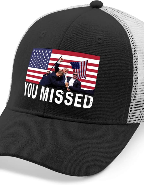 Load image into Gallery viewer, Tru-Mp Hat You Missed Hat Funny Trucker Hats Women Funny Dad Hats Funny Gifts
