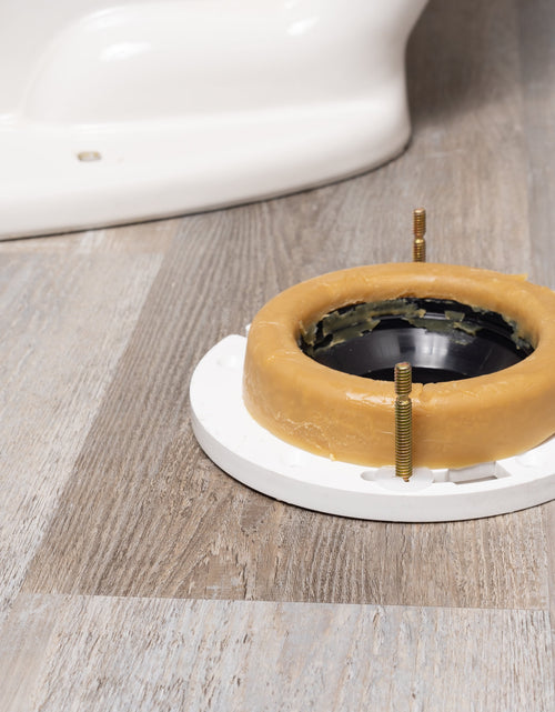 Load image into Gallery viewer, Leak-Proof Petroleum Toilet Wax Bowl Ring with Polyethylene Sleeve and Bolts
